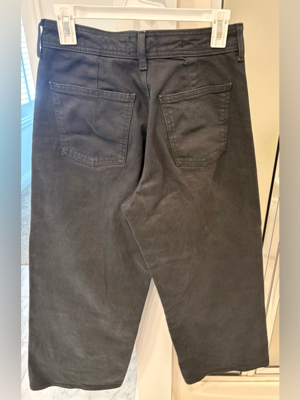 Target Universal Thread Sailor Wide Leg High-Rise Black Women's Jeans Size 6 - Picture 8 of 11